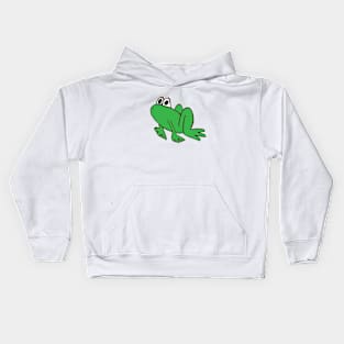 frog green Kids Hoodie